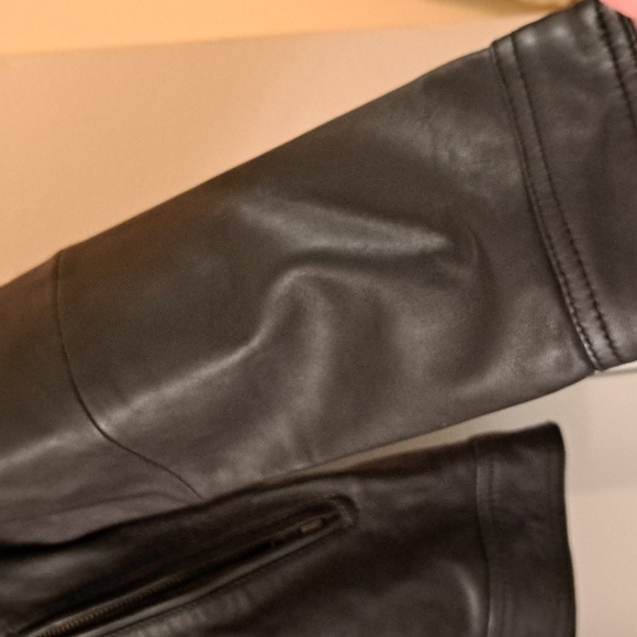 Rodd&Gunn  Cromwell Mens Deep Brown  Chocolate Brown Soft Leather Jacket EUC szL - Picture 6 of 12